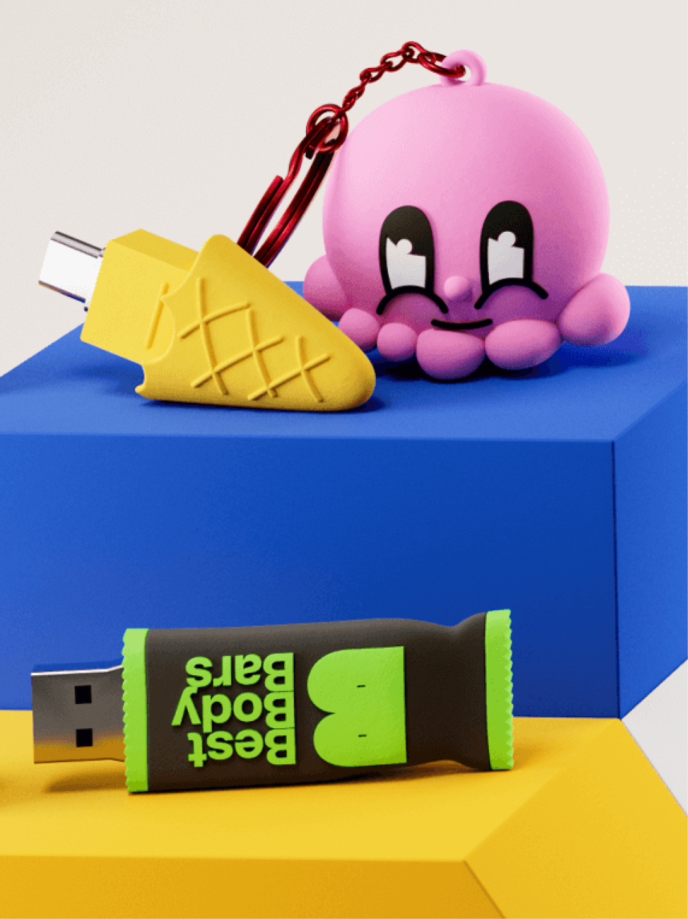 3D USB flash disk